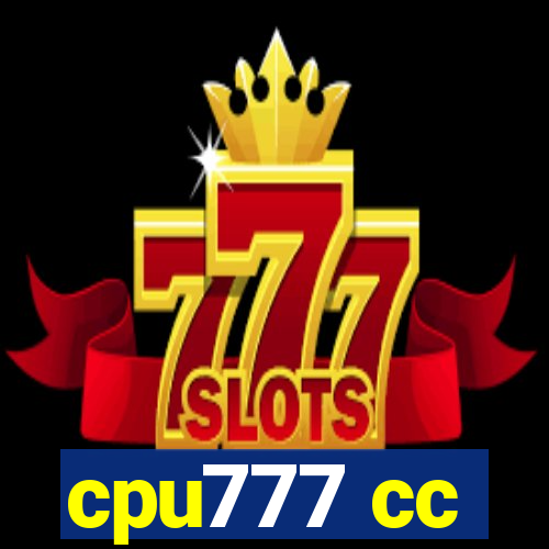 cpu777 cc